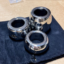 Gewicht Edelstahl Ball Stretcher Hodensack Penis Stretching Penisring Hodenring