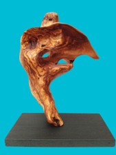  Skulptur Deko Objekt Holz