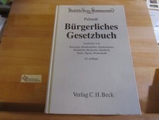Beck'sche Kurz-Kommentare Band 7, Palandt Bürgerliches Gesetzbuch Palandt :