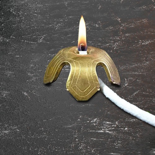 Öllampen-Dochthalter
