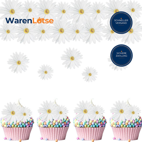 Tortendeko essbare blumen - tortendeko,