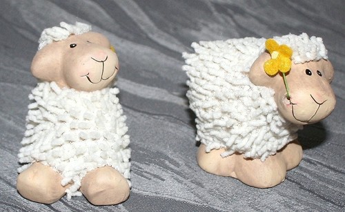Tierfiguren schafe 2erset - schafe,