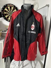 Original Adidas AC Mailand Milan Windjacke m.Sponsoren Opel Gr.L
