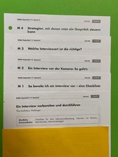 Raabits Hauptschule 7-9 - Ein Interview vorbereiten und durchführen