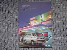VW T3 Bus Südafrika South Africa Prospekt Brochure 1995 English selten rare