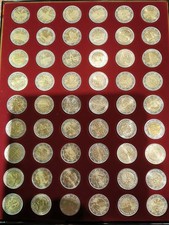 2 Euro Münzen - 54 Stück - Konvolut