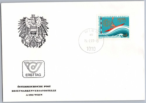 österreich fdc wien 1977 - fdc,