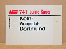 Zuglaufschild: IC 640/741