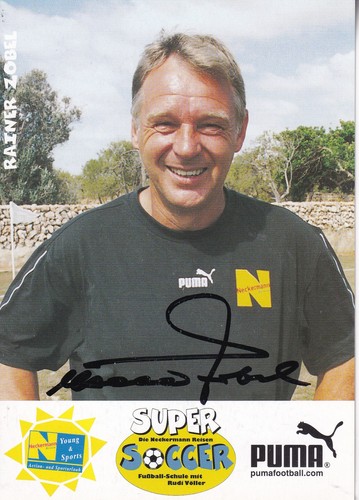 Autogramm rainer zobel - rainer,