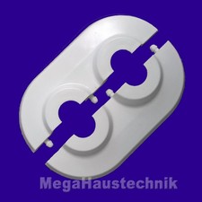 Abdeckrosetten doppelt