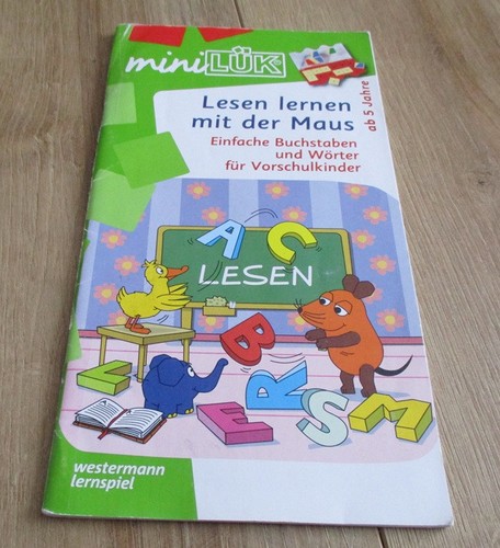 Mini lük heft lesen lernen - lesen,