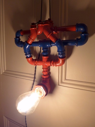 Spiderman design lampe - design,