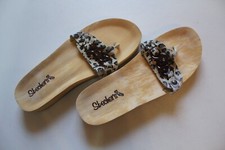 Skechers Cali Damen Zehentrenner Pantoletten Gr. ca.40 NEU modisch schön bequem