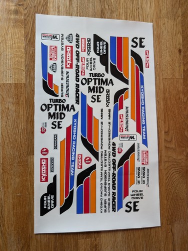 Kyosho optima mid - kyosho, se