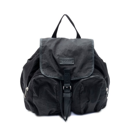 Gucci flap drawstring backpack - gucci,