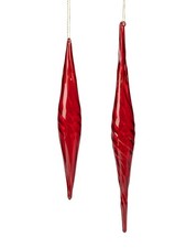 2er Set Deko Hänger Zapfen