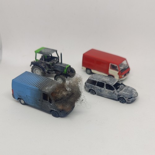 Konvolut unfallfahrzeug - 1:87,