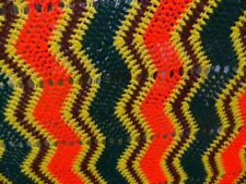 Bettüberwurf Flower Power Hippie Häkeldecke 149 x 180 unbenutzt