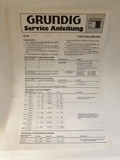 Service Manual Grundig Yacht-Boy 300/400