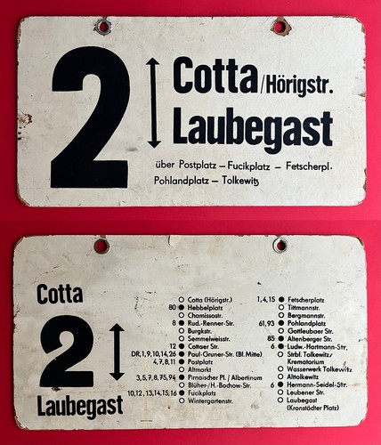 Straßenbahn schild dresden - straßenbahn,