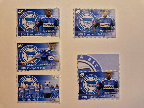 Hertha bsc berlin briefmarken - hertha,