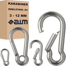 Karabiner Edelstahl VA4
