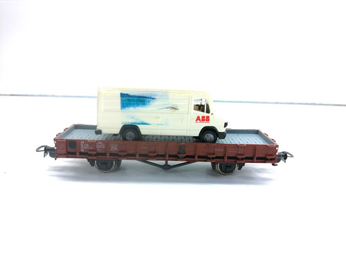 Piko flachwagen mit - flachwagen, ladung