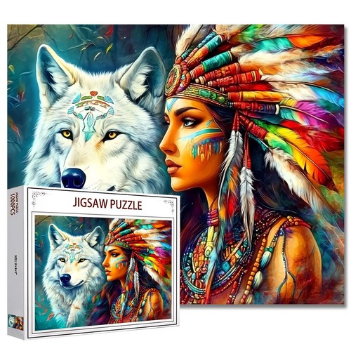 Puzzle mit afrikanischer - , frau