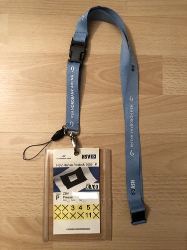 Pressekarte hsv hansa - hsv,