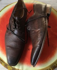 Manfield Omicron 43 Herren Schuhe Leder Braun S 201758