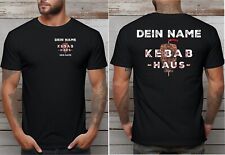 Döner Kebab Haus T Shirt Name Firma Personalisiert Motiv  Logo Spieß 45