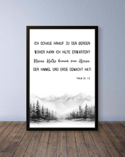 Bibel poster kunstdruck wall - poster,