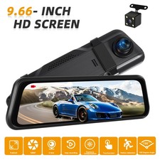 9.66" Dashcam Dual Lens Kamera
