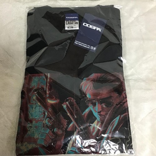 Black lagoon chang shirt - black, t-shirt