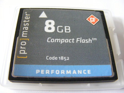 8gb compact flash - 8gb, card