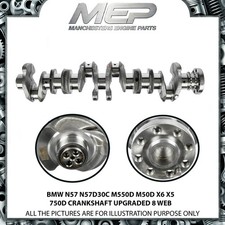 Upgraded forged crankshaft - forged,