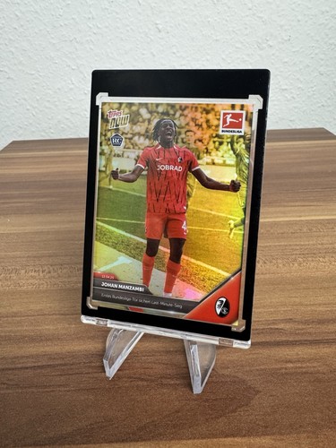 Johan manzambi topps now - topps,