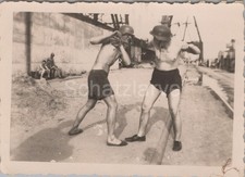 Foto, Vorpostenboot V 1507 Freizeit in Le Havre, Frankreich 1944 (MJ-41)1025
