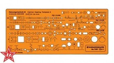 standardgraph 7381 Schablone Heizungstechnik III.      - NEU & OVP