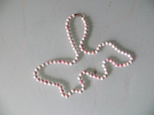 Vintage korallenkette - vintage,