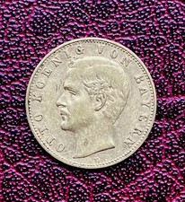 Otto König von Bayern 10 Mark Gold 1890 D