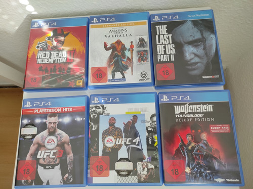 Ps4 spiele sammlung - spiele, red