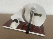 "PeDe" Peter Dienes Brotschneidemaschine Bauhaus manuell mit Handkurbel Vintage