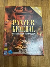 ✅ Panzer General Unternehmen Barbarossa - PC DVD Spiel DE mit OVP BIG BOX Poster