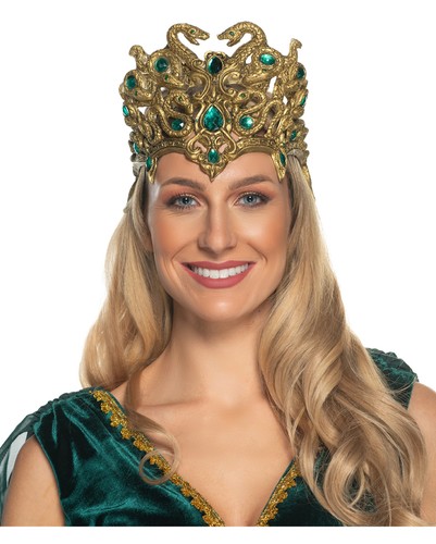 Goldener medusa kopfschmuck - medusa,