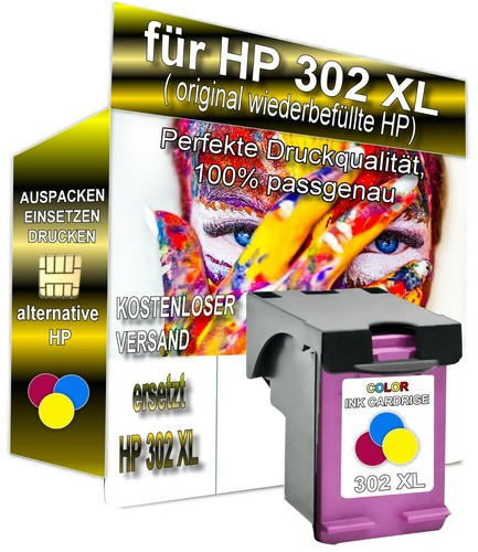 Color druckerpatrone tinte - 1,