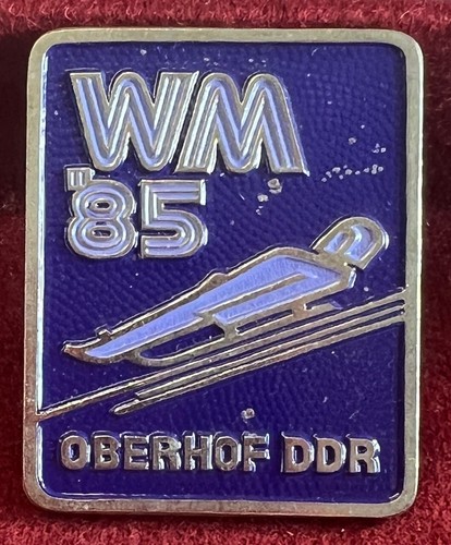 Ddr abzeichen oberhof 1985 - ddr,