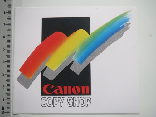 Aufkleber sticker canon - canon, copy