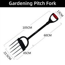 Spatengabel Forke Mistgabel Grabegabel Rodegabel Broadfork  Metallgriff 105cm DE