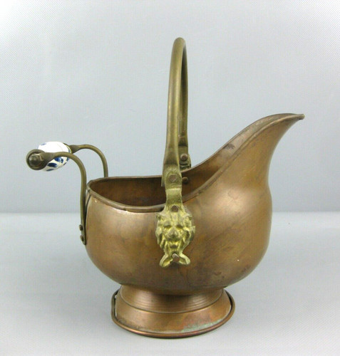 Altes kupfer gefäß kessel - kupfer,